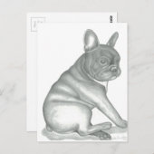 Cartes postales françaises Bulldog (Devant / Derrière)