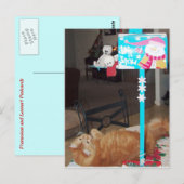 Cartes postales Fransciy et Lennart (Devant / Derrière)