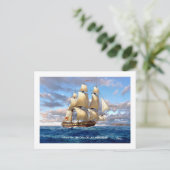 Cartes postales Frégate Nuestra Señora de las Merc (Debout devant)