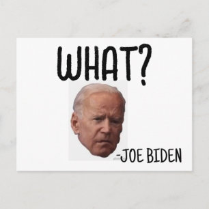 CARTES POSTALES FUNNY JOE BIDEN