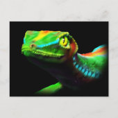 Cartes postales Gecko Lizard Arc-en-ciel (Devant)