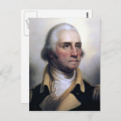 Cartes postales George Washington (Devant / Derrière)
