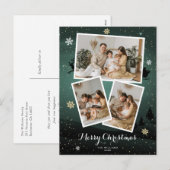 Cartes postales Green Joyeux Noël (Devant / Derrière)