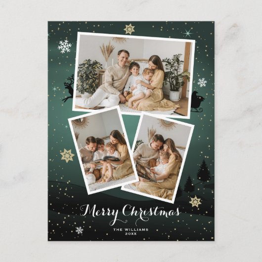 Cartes postales Green Joyeux Noël (Devant)