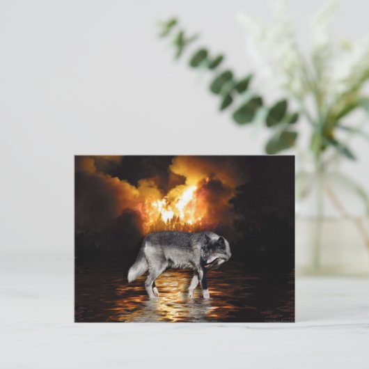 Cartes postales Grey Wolf (Debout devant)