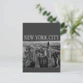 Cartes postales Gris New York City Panorama (Debout devant)