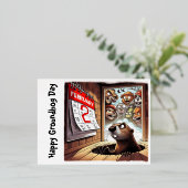 Cartes postales Groundhog Day Memories 2024 (Debout devant)