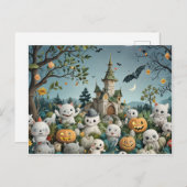 Cartes postales Halloween (Devant / Derrière)