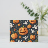 Cartes postales Halloween (Debout devant)
