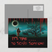Cartes postales Halloween - personnaliser (Devant / Derrière)