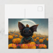 Cartes postales Halloween pour les amis et la fami (Devant / Derrière)