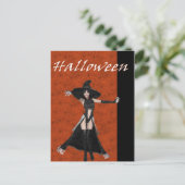 Cartes postales Halloween Witder Web Bkgrd D3 (Debout devant)