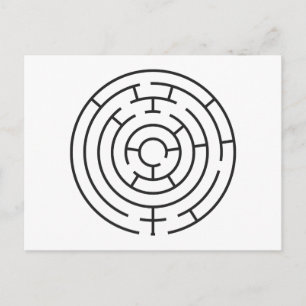 Cartes postales Heart Maze