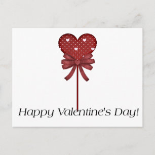 Cartes postales Heureuse Sainte-Valentin Red Heart