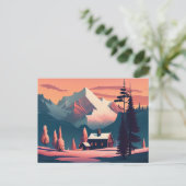 Cartes Postales hiver (Debout devant)