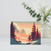 Cartes Postales hiver (Debout devant)