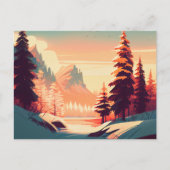 Cartes Postales hiver (Devant)