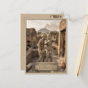 Cartes postales humoristiques de Pompéi Voyage
