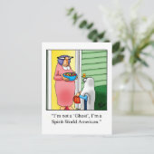 Cartes Postales Humour Halloween "Spectickles" (Debout devant)