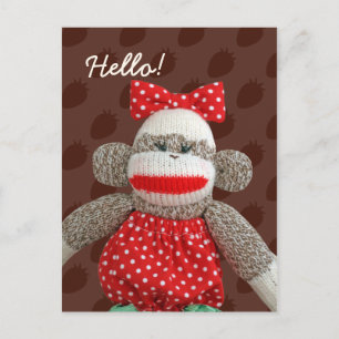 Cartes postales Ichigo Sock Monkey