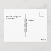 Cartes postales - Illustration des champignons de (Dos)