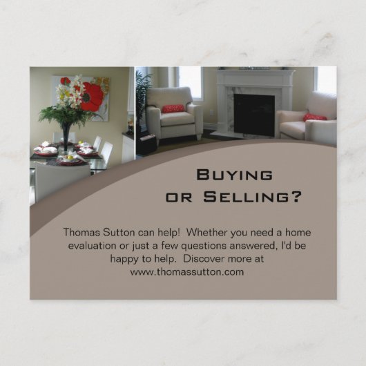 Cartes postales immobilières Intérieur 1 (Devant)