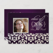 Cartes postales invitations (Devant / Derrière)