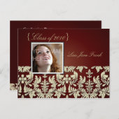 Cartes postales invitations (Devant / Derrière)