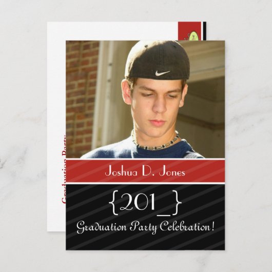 Cartes postales invitations (Devant / Derrière)