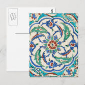 Cartes postales iznik (Devant / Derrière)