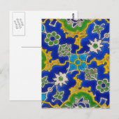 Cartes postales iznik (Devant / Derrière)