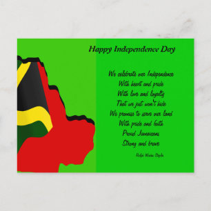 Cartes postales jamaïcaines pour le 50e anniversai