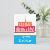 Cartes postales joyeux anniversaire (Debout devant)