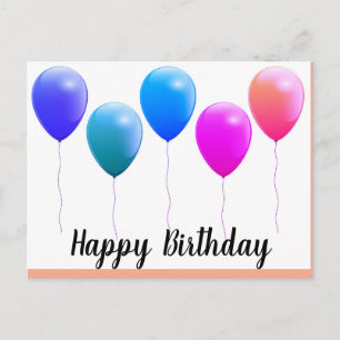 Cartes postales joyeux anniversaire
