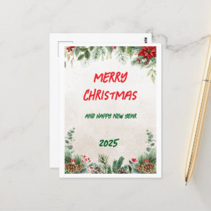 cartes postales joyeux noël 2025