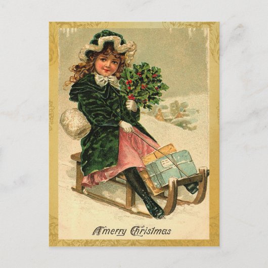 Cartes postales Joyeux Noël vintages (Devant)