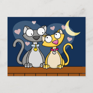 Cartes postales Kitty Love