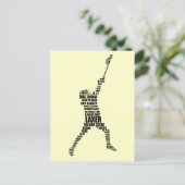 Cartes postales Lacrosse Player (Debout devant)