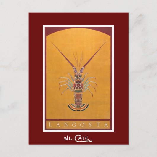 Cartes postales Langosta (Devant)
