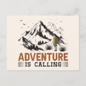 Cartes postales "L'Aventure Vous Appelle" (Devant)