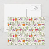 Cartes postales légumes-horizontales (Devant / Derrière)