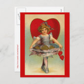 Cartes postales Les Coeurs de Petite Fille Victori (Devant / Derrière)