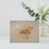 Cartes postales - Lion de carrousel (Debout devant)