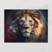 Cartes Postales Lion Zodiac (Devant)