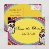 Cartes postales "Los Novios" pour annoncer la date (Devant / Derrière)