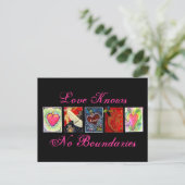 Cartes postales "Love Knove No Boundaries" (Debout devant)