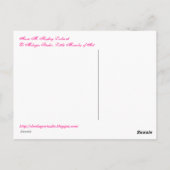 Cartes postales "Love Knove No Boundaries" (Dos)