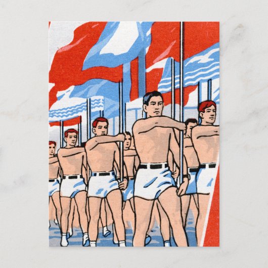 Cartes postales Marching Boys (Devant)