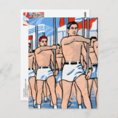 Cartes postales Marching Boys (Devant / Derrière)