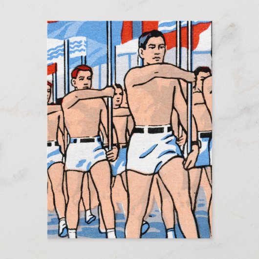 Cartes postales Marching Boys (Devant)